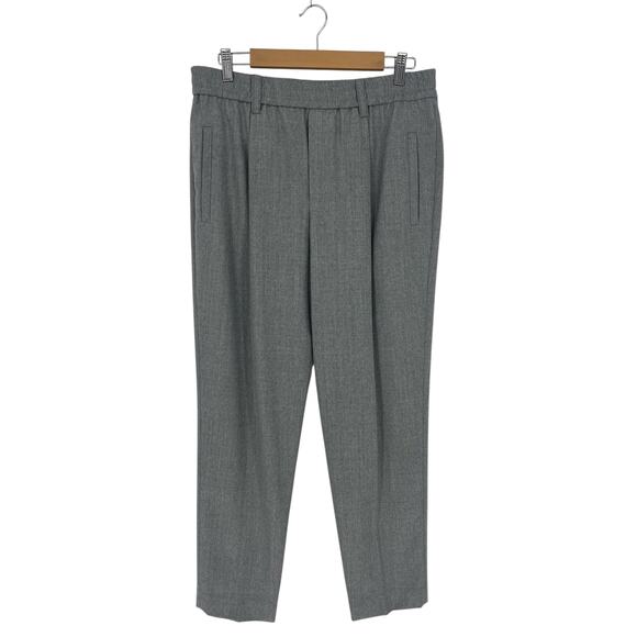 Brunello Cucinelli 100% Wool Monili Gray Pants - Picture 2 of 14